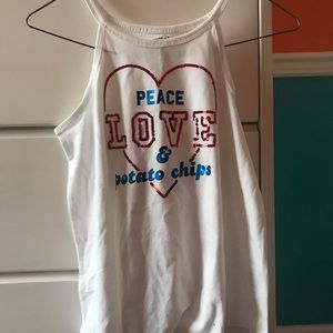 Potato chip tank top